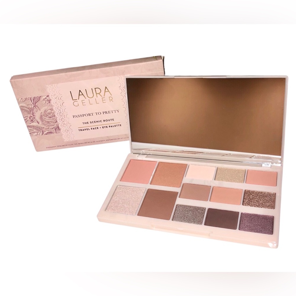 BNIB Laura Geller Passport To Pretty The Scenic Route - Face & Eye Palette